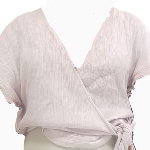 Paris & Me Wraparound Top